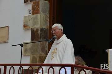 Misa, desfile del ganado y procesión religiosa en el Valle de los Nueve de Telde (Foto Francisco Javier Santana)